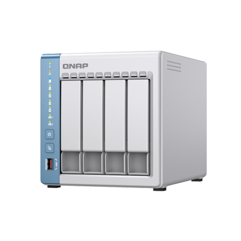 QNAP威联通 NAS TS-464CW/双2.5GbE/M.2/ 四盘位家用存储